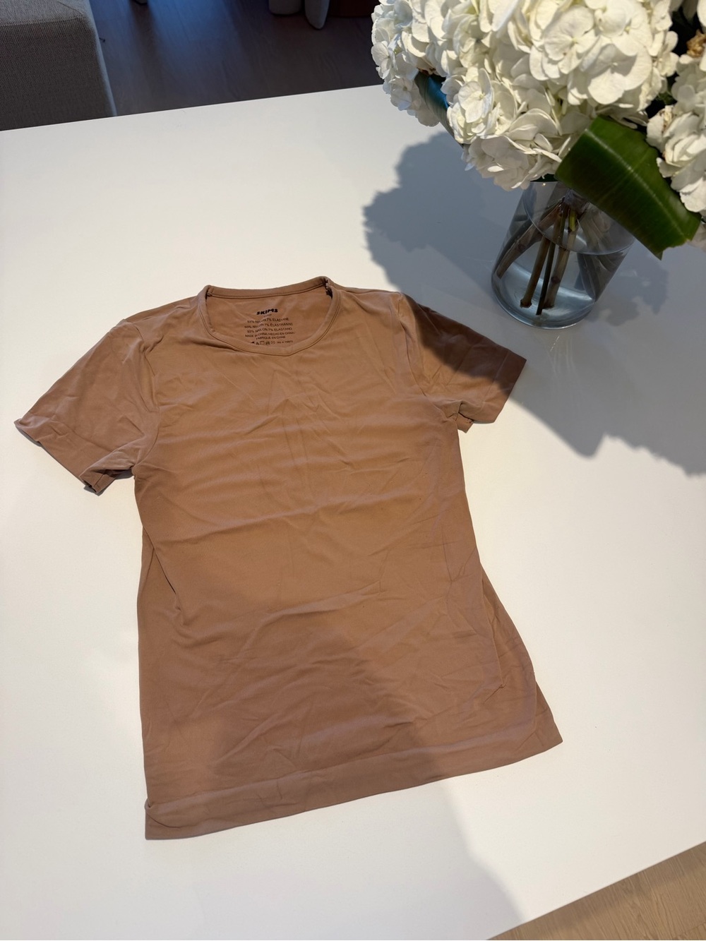 Skims fits everybody T-Shirt in Brown